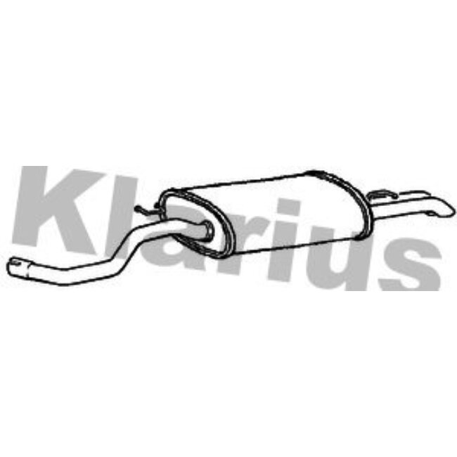 Silencieux Arrière Klarius 250683