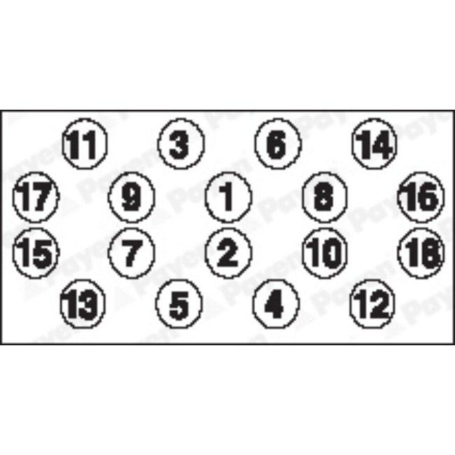 Jeu De Vis De Culasse Payen Hbs491