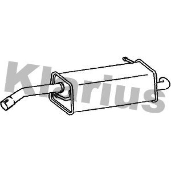 Silencieux Arrière Klarius 221115