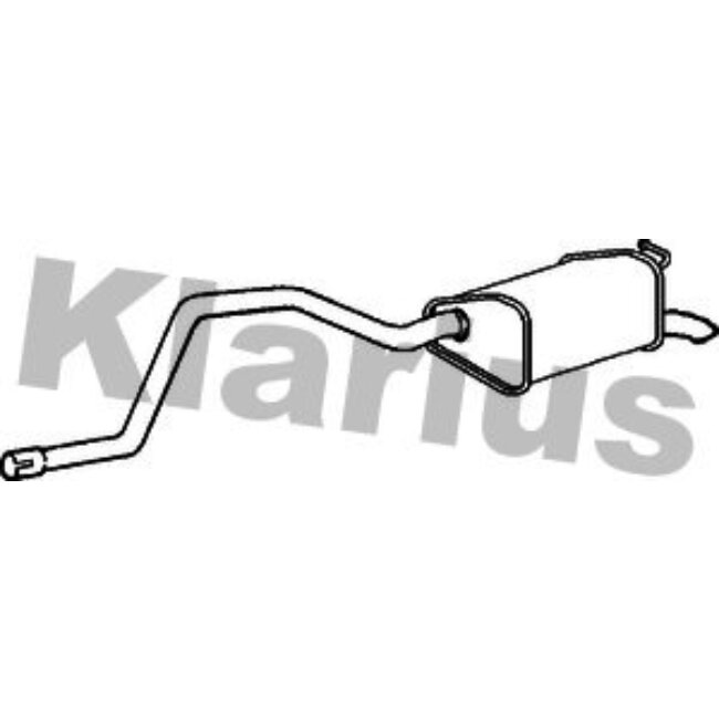 Tube D'échappement Klarius 250465