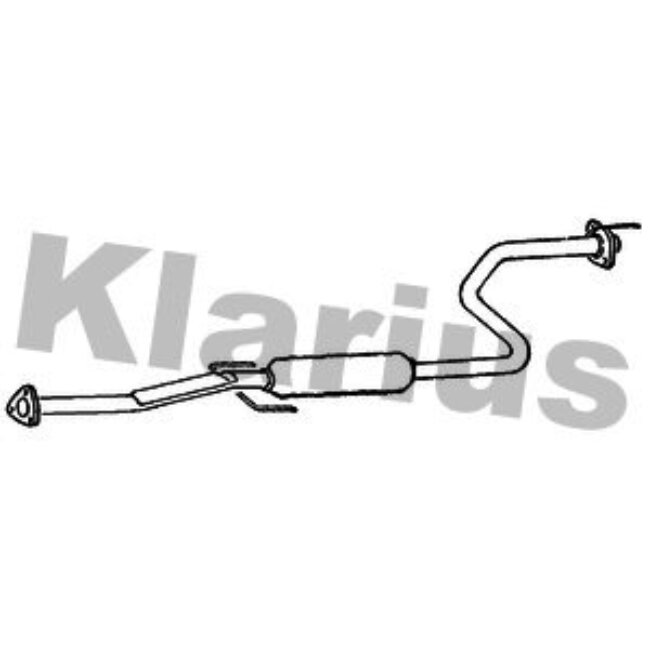 Tube D'échappement Klarius 260211