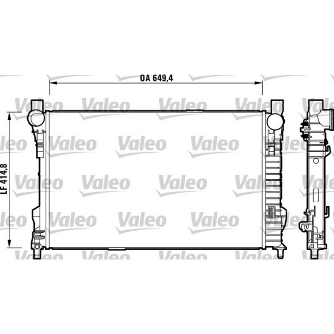 Radiateur De Refroidissement Valeo 732742