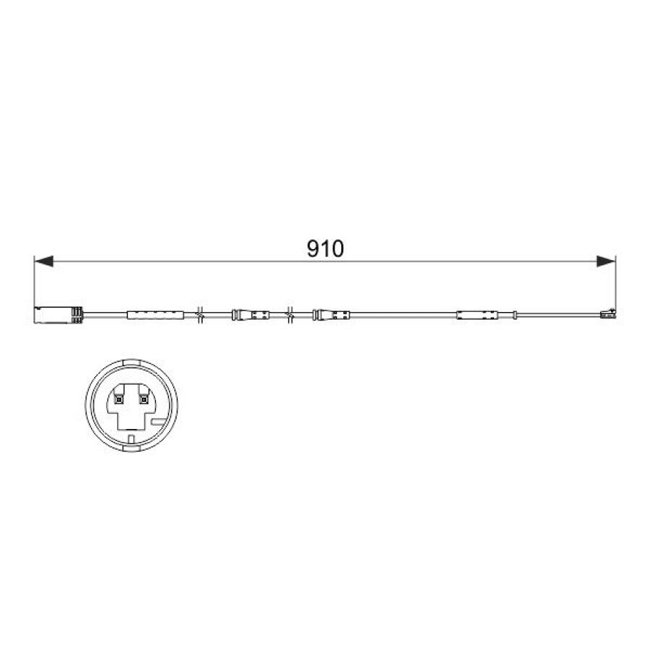 Témoin D'usure Bosch 1987473522