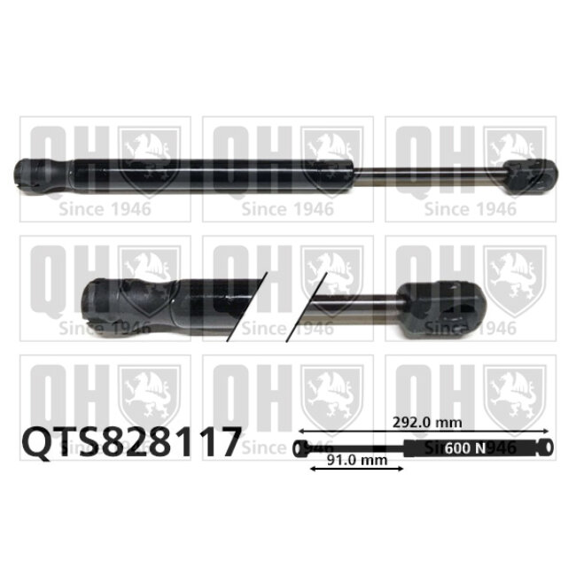 Vérin De Coffre Quinton Hazell Qts828117