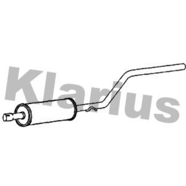 Silencieux Intermédiaire Klarius 240788