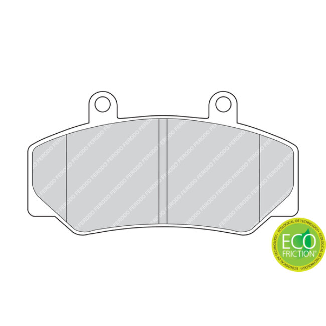 4 Plaquettes De Frein Ferodo Fdb628