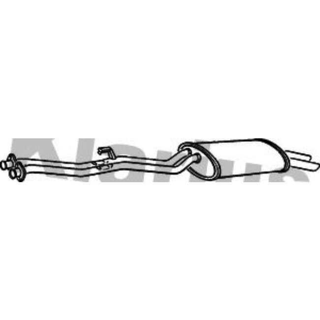 Tube D'échappement Klarius 260053