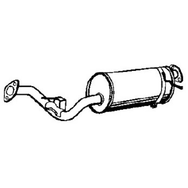 Tube D'échappement Nps M430a82
