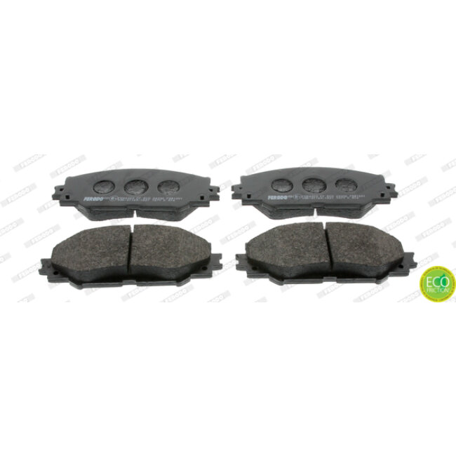 4 Plaquettes De Frein Ferodo Fdb1891