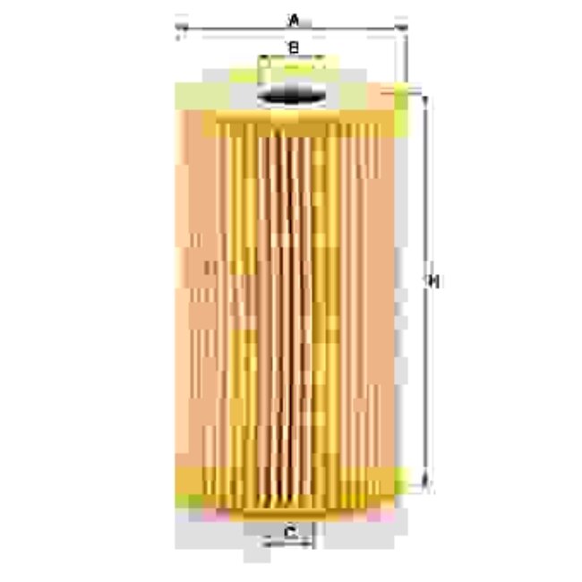 Filtre À Huile Mann-filter Hu932/4x