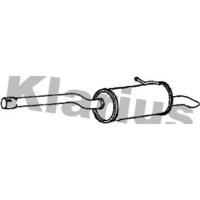 Silencieux Arrière Klarius 231041