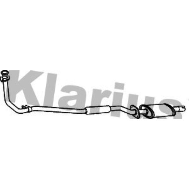 Silencieux Avant Klarius 260111