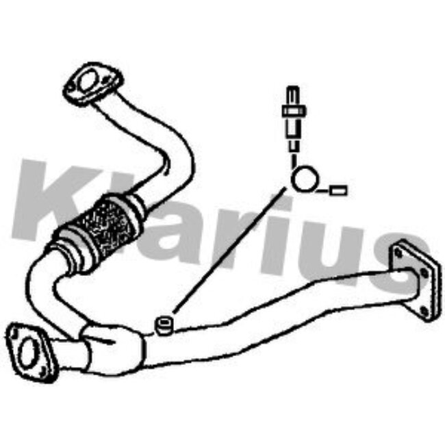Tube D'échappement Klarius 301786