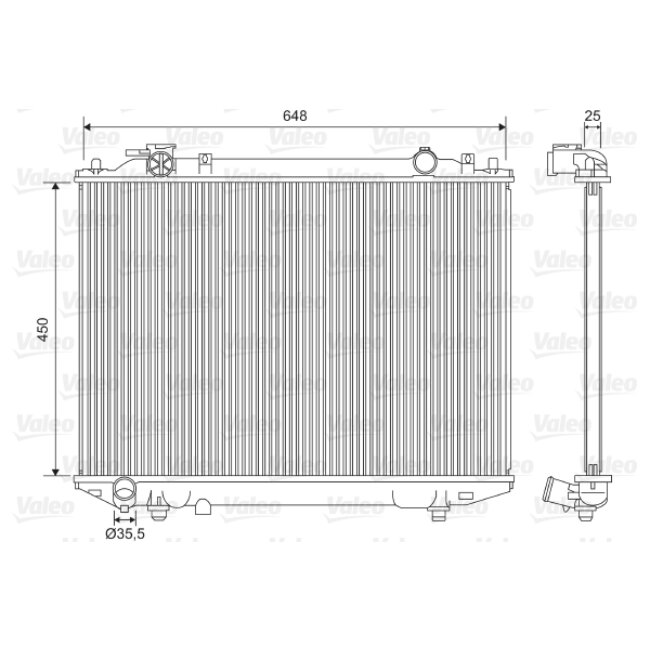 Radiateur De Refroidissement Valeo 701615