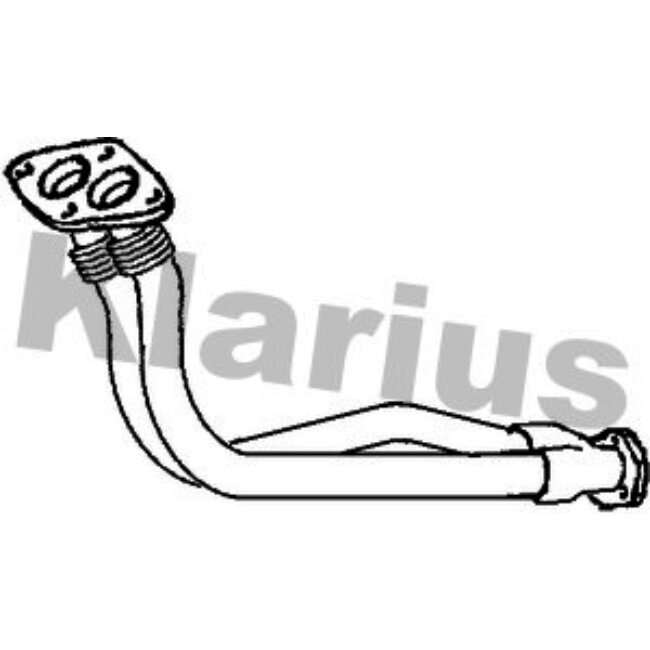 Tube D'échappement Klarius 301414