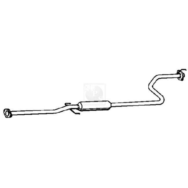 Tube D'échappement Nps H430a79
