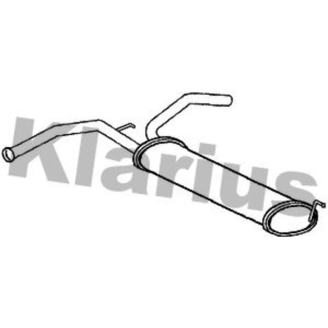 Silencieux Arrière Klarius 210846