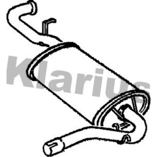 Silencieux Arrière Klarius 230257