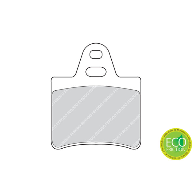 4 Plaquettes De Frein Ferodo Fdb201