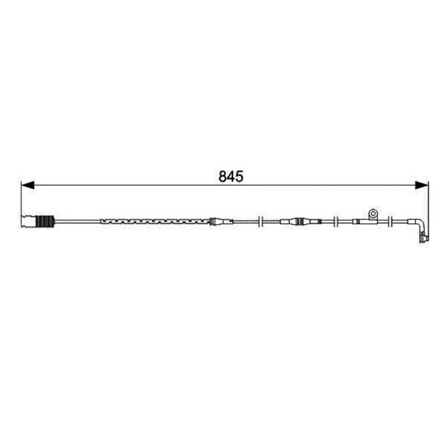 Témoin D'usure Bosch 1987473044