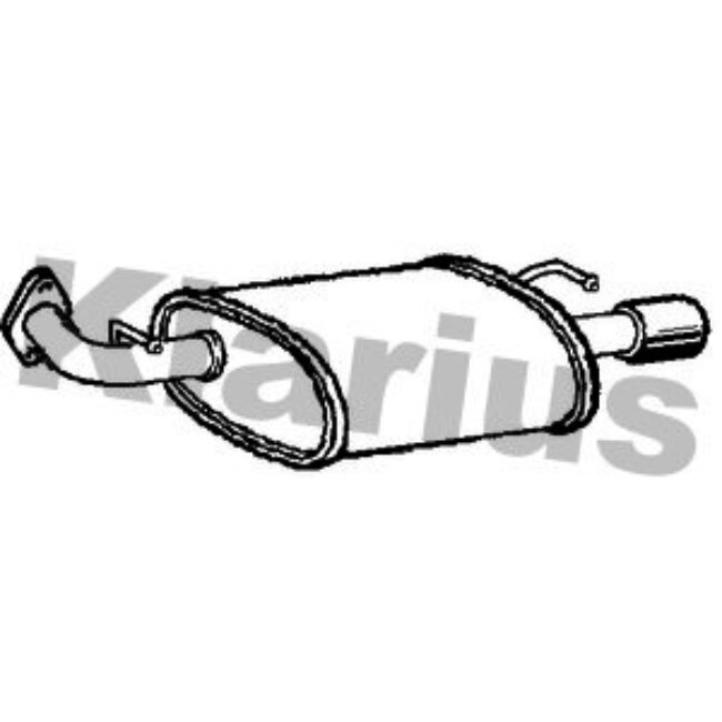 Silencieux Arrière Klarius 211071