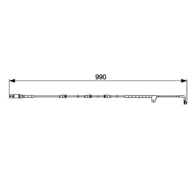 Témoin D'usure Bosch 1987473049