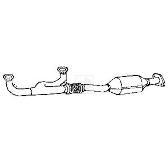 Tube D'échappement Nps N430n244