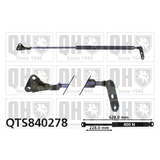 Vérin De Coffre Quinton Hazell Qts840278