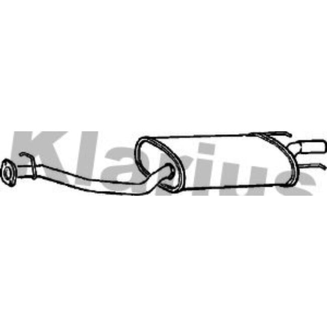 Silencieux Arrière Klarius 240139