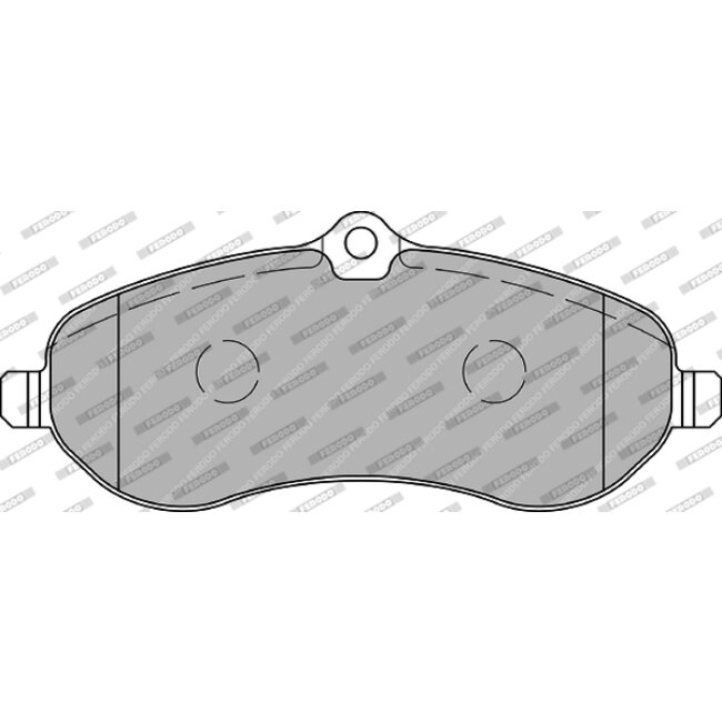 4 Plaquettes De Frein Ferodo Fvr1771