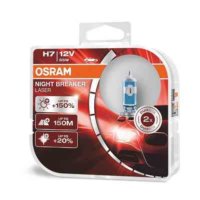 2 ampoules OSRAM Night Breaker Laser H7 12V 55W