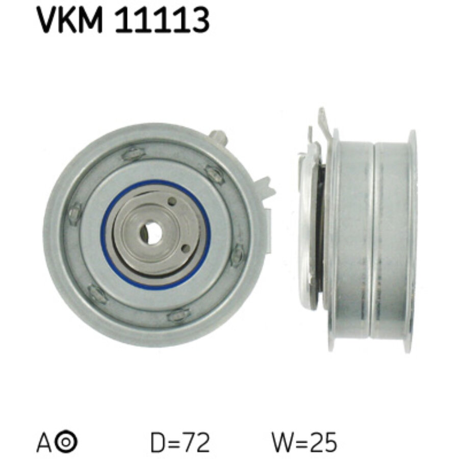 Galet Tendeur De Distribution SNR | Compatible Mitsubishi (réf. 7813A136, MB918552) | Poulie Courroie Poly V
