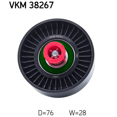 Kit Galet Tendeur Enrouleur Multi-V SKF VKM 31040 - Poulie Auto Qualité OEM, Roulement SKF Inclus