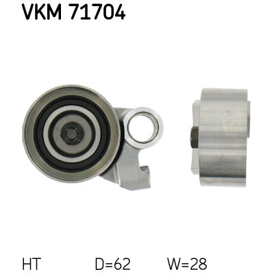 SKF - Galet Tendeur De Courroie De Distribution VKM 75006 - Pour Hyundai, Kia (Getz, Accent, Rio, Matrix...)