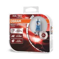 2 ampoules OSRAM Night Breaker Laser H4 12V 55/60W