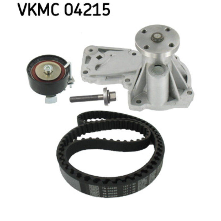 SKF VKMC 07301 Kit Cinghia Distribuzione, Pompa Acqua Con