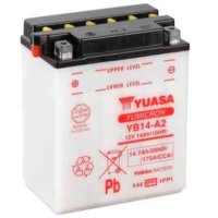 Batterie moto YUASA YB14-A2  (acide non fourni)