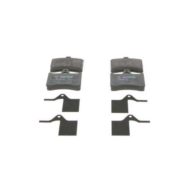 4 Plaquettes De Frein Bosch 0986463890