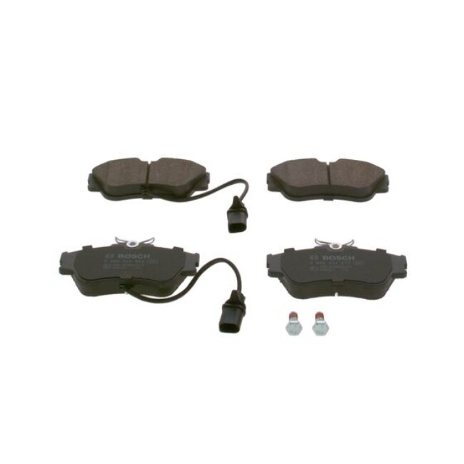 4 Plaquettes De Frein Bosch 0986424672