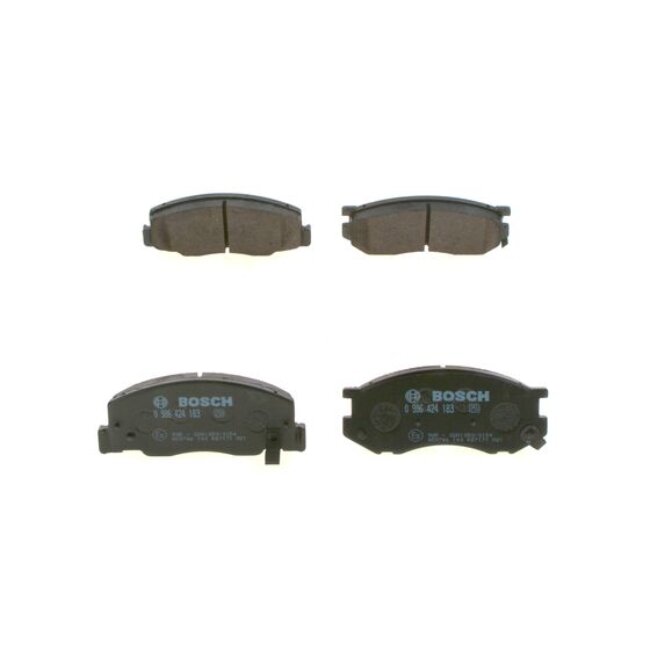 4 Plaquettes De Frein Bosch 0986424183