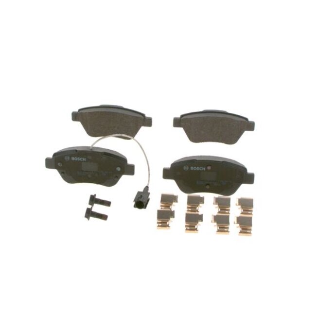 4 Plaquettes De Frein Bosch 0986494070