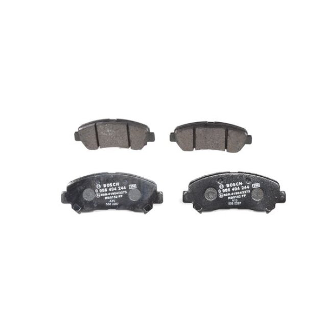 4 Plaquettes De Frein Bosch 0986494244
