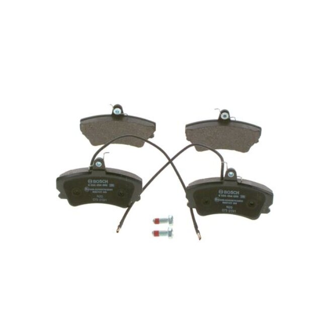 4 Plaquettes De Frein Bosch 0986494056