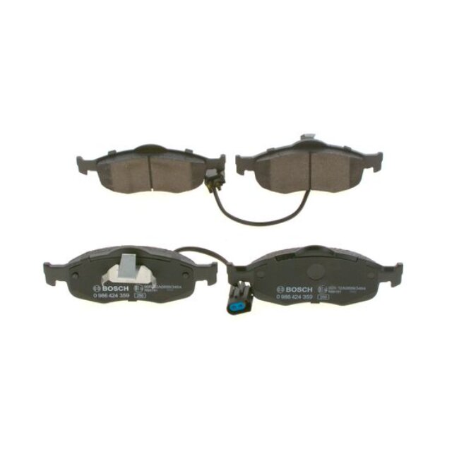 4 Plaquettes De Frein Bosch 0986424359