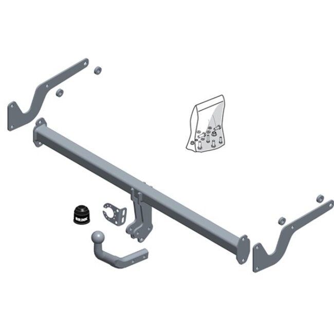 Attelage col De Cygne Démontable Avec Outils Brink 674300