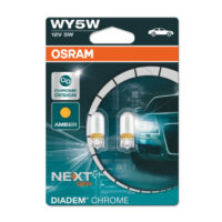 2 ampoules OSRAM Diadem Chrome NextGeneration WY5W 12V 5W