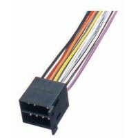 Câble d'alimentation pour autoradio multimarque PHONOCAR avec connecteur ISO REF. 04644