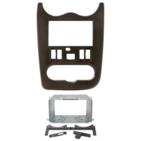 Entretoise autoradio 2DIN Dacia marron PHONOCAR REF. 03613