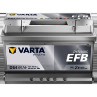 Batterie VARTA D54 Blue EFB 65 Ah - 650 A