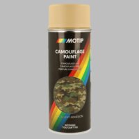 Bombe de peinture beige camouflage MOTIP M04201 400 ml